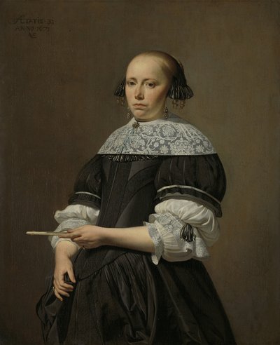 Ritratto di Elisabeth van Kessel, 1671 da Cesar Boetius van Everdingen