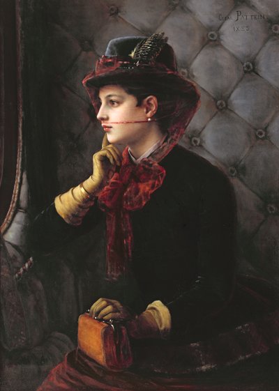 La partenza, 1885 da Cesar Pattein