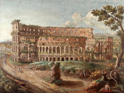 Uno dei due micro-mosaici romani "Il Colosseo", 1774-75 circa (mosaico) da Cesare Aguatti
