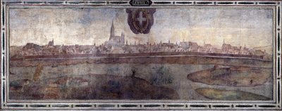 Veduta della città di Vienna, Austria. Veduta delle città dell