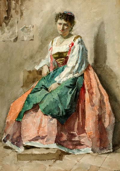 Ritratto di una signora da Cesare Biseo