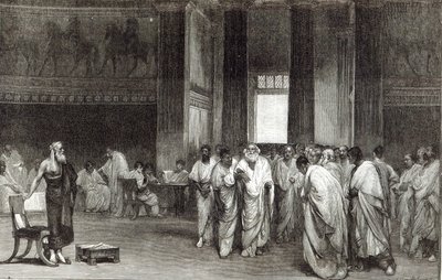 Appio Claudio persuade il Senato a rifiutare l