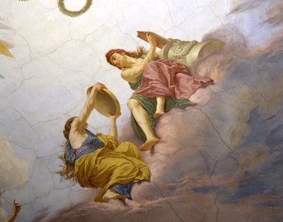 Dettaglio del soffitto (dettaglio) da Cesare Mariani