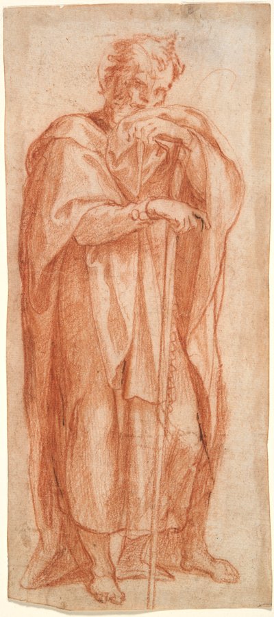 Eleazar, studio per un affresco nella Cappella Sistina, Santa Maria Maggiore, Roma da Cesare Nebbia
