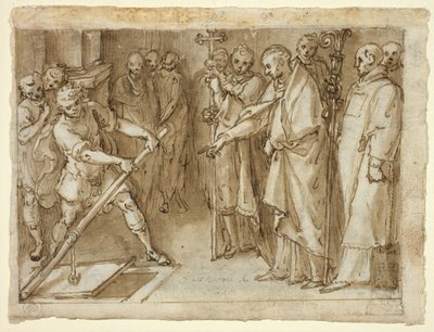 San Carlo Borromeo supervisiona l