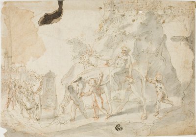 Trionfo di Bacco con Sileno ubriaco sull
