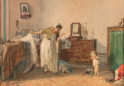 Rimprovero, XIX secolo da Cesare Provaggi