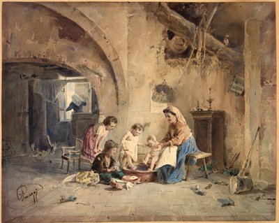 Il bagno da Cesare Provaggi