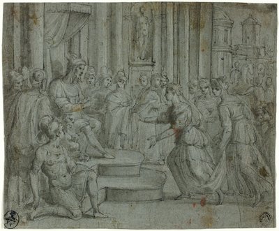 Salomone Riceve la Regina di Saba da Cesare Rossetti
