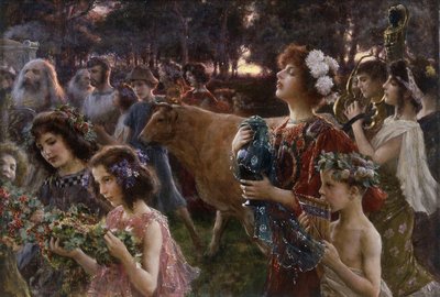 La processione da Cesare Saccaggi