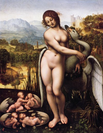 Leda e il cigno da Cesare da Sesto