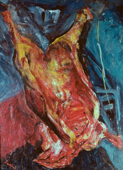 Carcassa di manzo da Chaim Soutine