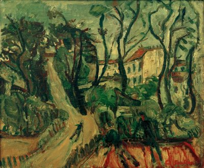Landschaft mit Häusern da Chaim Soutine