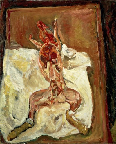 Coniglio scuoiato da Chaim Soutine