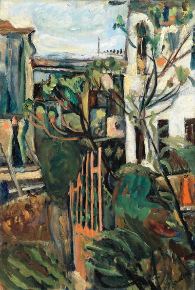 Casa vicino a Parigi Maison aux environs de Paris, 1918 da Chaim Soutine