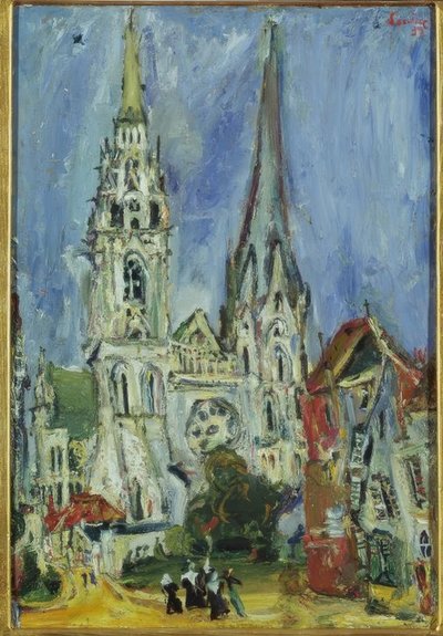 La cattedrale di Chartres da Chaim Soutine