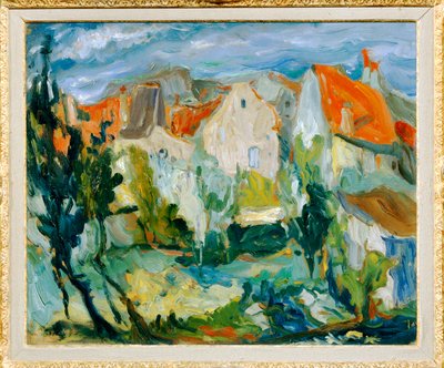 Paesaggio a Cagne (dipinto su tela) da Chaim Soutine