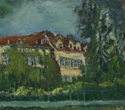 Paesaggio con casa da Chaim Soutine