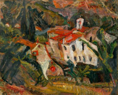 Paesaggio a Céret da Chaim Soutine
