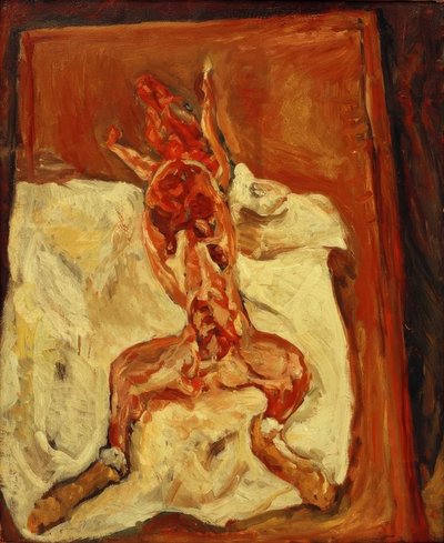 Il coniglio scuoiato da Chaim Soutine