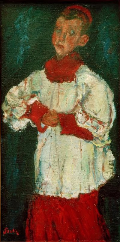Il bambino del coro da Chaim Soutine