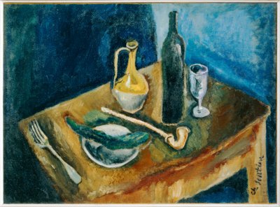 Natura morta con pipa da Chaim Soutine