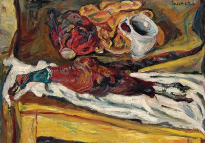 Fagiano con cavolo, 1926-1927 da Chaim Soutine