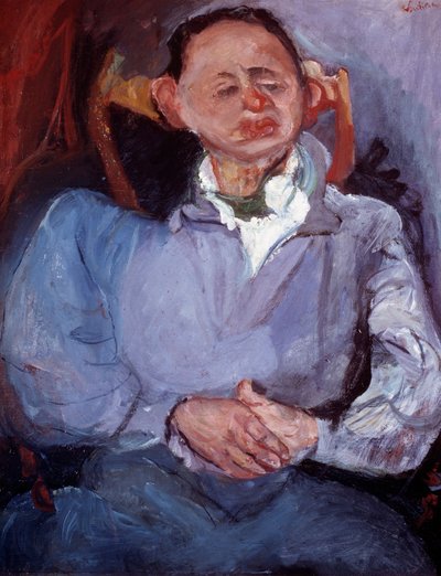 Ritratto dello scultore Oscar Miestchaninoff. Dipinto di Chaim Soutine (1894-1944) da Chaim Soutine