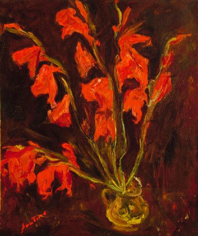 Gladioli rossi, c.1919 da Chaim Soutine