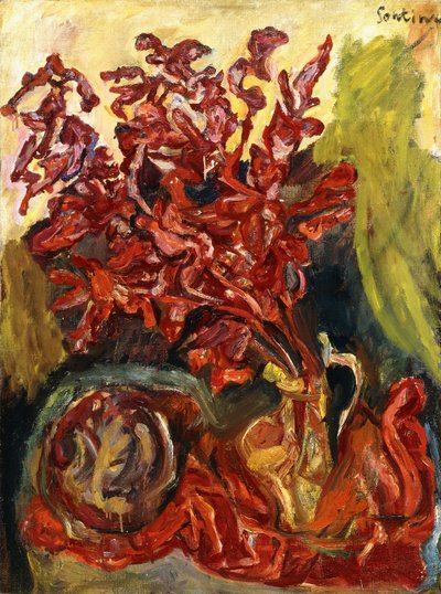 Il gladiolo, c.1919 da Chaim Soutine