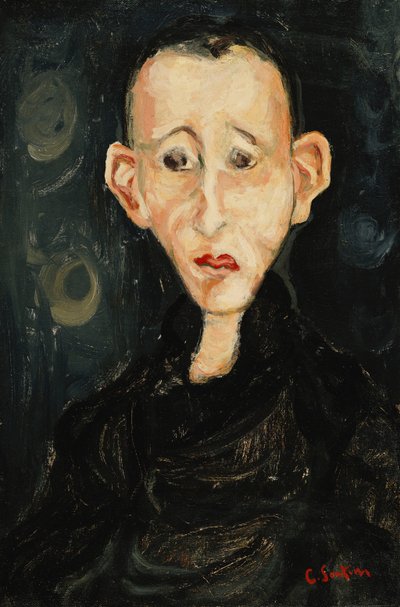 Giovane uomo nel buio da Chaim Soutine