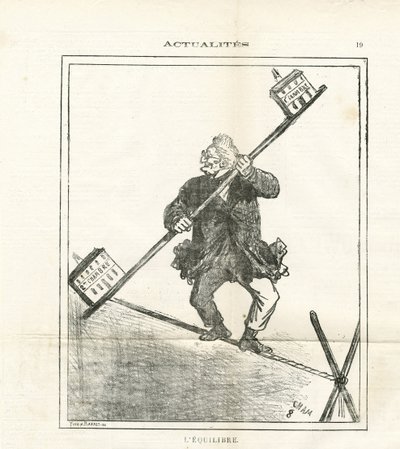 Illustrazione di Cham (1819-1879) in Le Charivari da Amédée de Noé