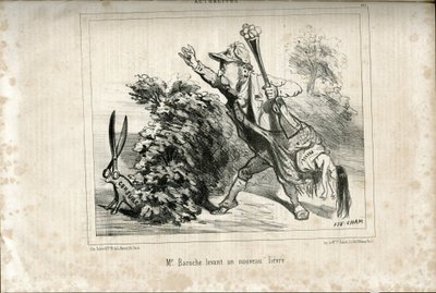 Illustrazione di Cham in Le Charivari da Amédée de Noé