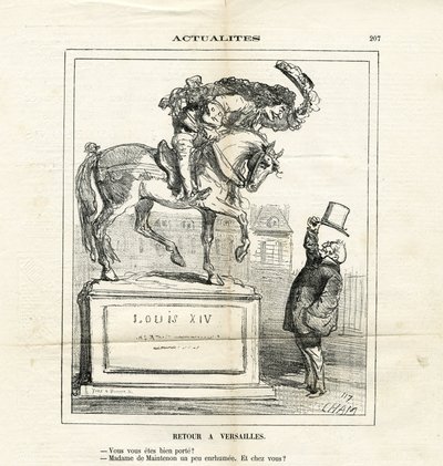 Illustrazione di Cham (1819-1879) in Le Charivari da Amédée de Noé