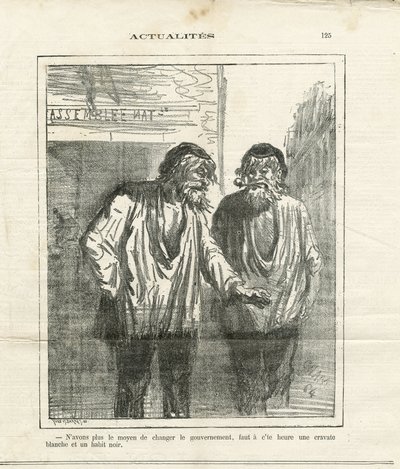 Illustrazione di Cham (1819-1879) in Le Charivari da Amédée de Noé