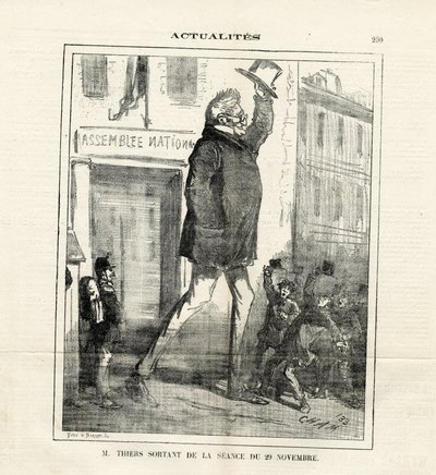 Illustrazione di Cham (1819-1879) in Le Charivari da Amédée de Noé