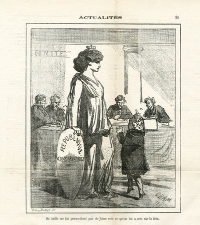 Illustrazione di Cham (1819-1879) in Le Charivari da Amédée de Noé