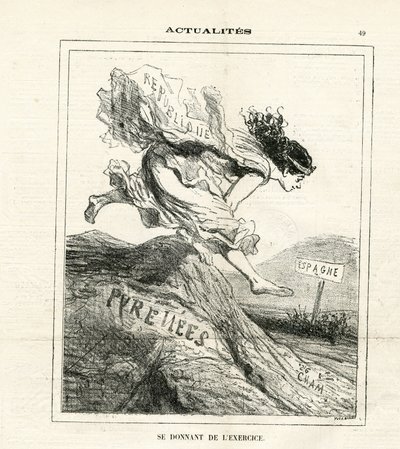 Illustrazione di Cham (1819-1879) in Le Charivari da Amédée de Noé