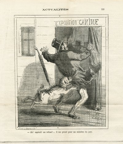 Illustrazione di Cham (1819-1879) in Le Charivari da Amédée de Noé