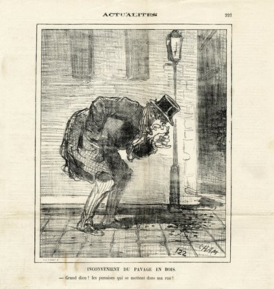 Illustrazione di Cham (1819-1879) in Le Charivari da Amédée de Noé