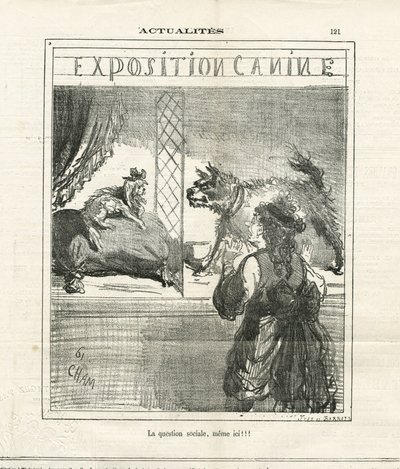 Illustrazione di Cham (1819-1879) in Le Charivari da Amédée de Noé