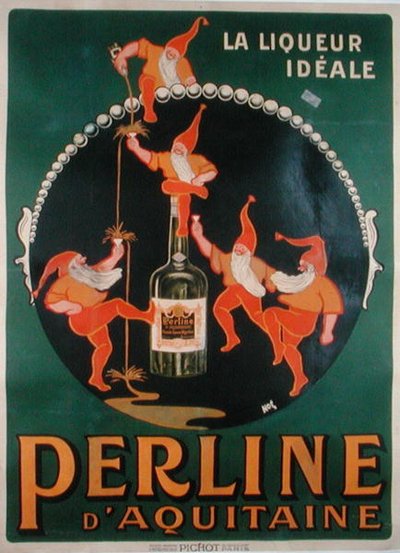 Poster pubblicitario del liquore francese 