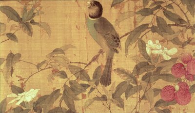 Add 32 OA Uccelli e fiori, dettaglio da un rotolo orizzontale da Chao Chi