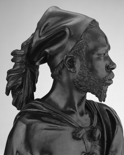 Busto di Saïd Abdallah del popolo Darfour da Charles Henri Joseph Cordier