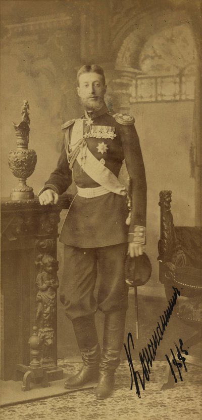 Ritratto del granduca Costantino Costantinovich di Russia da Charles Bergamasco