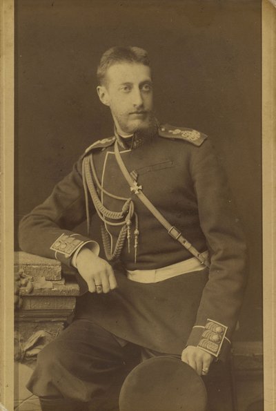 Ritratto del granduca Costantino Costantinovich di Russia da Charles Bergamasco