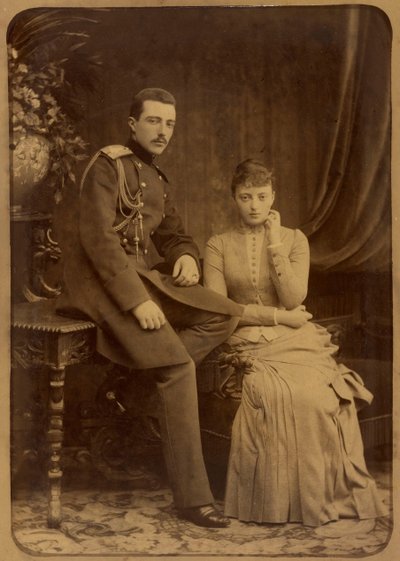 Granduca Mikhail Mikhailovich di Russia e Granduchessa Anastasia Mikhailovna di Russia da Charles Bergamasco