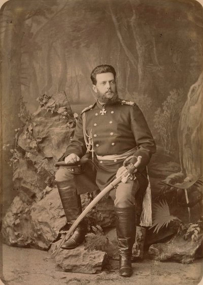 Ritratto del granduca Vladimir Alexandrovich di Russia da Charles Bergamasco