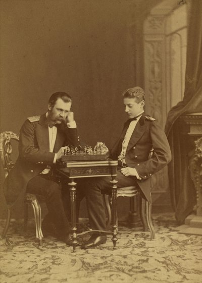 Granduca Konstantin Nikolaevich di Russia e Granduca Costantino Costantinovich di Russia da Charles Bergamasco