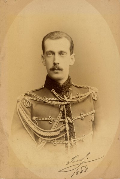 Ritratto del Granduca Paolo Aleksandrovič di Russia (1860-1919) da Charles Bergamasco